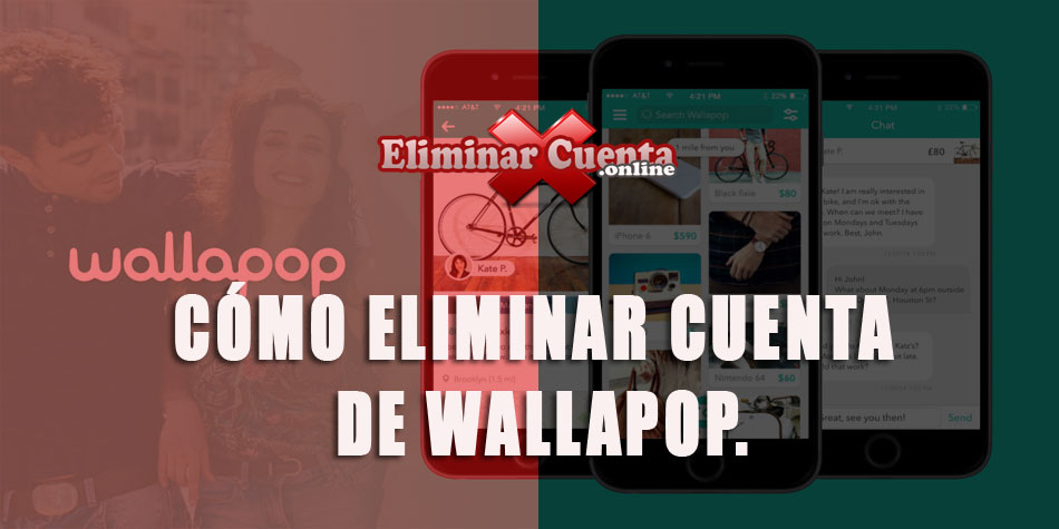 Eliminar cuenta de Wallapop